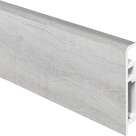 Плинтус Aberhof Luxe Дуб Моргана с монтажной планкой 13х70х2000мм купить в СОМ