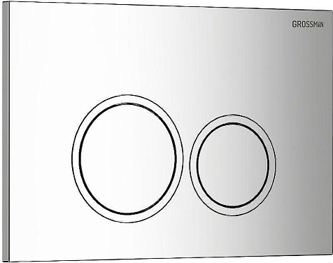 Инсталляция Grossman 900.K31.01.000, унитаз GR-4455SQ, кнопка 700.K31.01.100.100 хром купить в СОМ