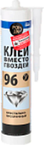 Клей вместо гвоздей Point 96, кристально-прозрачный, 280 мл купить в СОМ