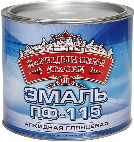 Эмаль ПФ-115 Царицынские краски, бежевый, 1.9 кг купить в СОМ