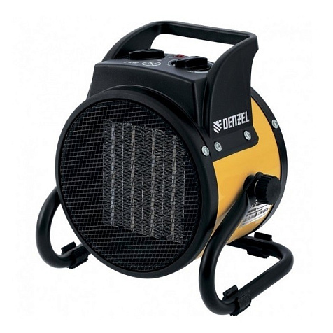 Пушка тепловая Denzel DHC 2-100, керамика, 2000 Вт купить в СОМ
