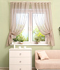 Комплект тюля Legrand Ронда 140х170 с подхватами кристалон бежевый купить в СОМ