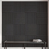 Панель МДФ Акустическая Comfort De Luxe Black Lead 600х600х9 мм купить в СОМ