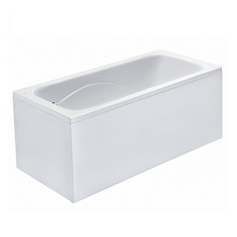 Ванна акриловая Roca easy 170х70 см, каркас, экран купить в СОМ