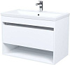 Тумба-умывальник подвесная Iddis Zodiac X ZDX80WNi95K 80, с раковиной 4078000i28 купить в СОМ