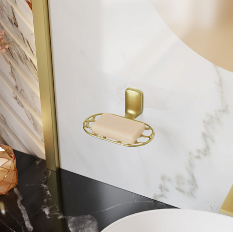 Мыльница Kleber Gold KLE-GOLD040, решетка купить в СОМ