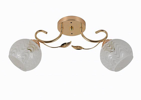 Люстра Linvel LV9261/2 Пегги, золото, E27, 60 Вт купить в СОМ