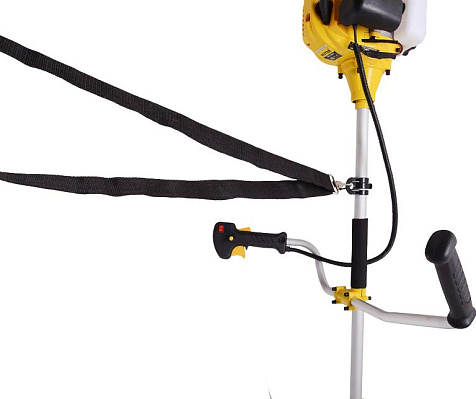 Триммер бензиновый HUTER GGT-1000T, 1000 Вт, неразборная штанга, ремень, леска, нож купить в СОМ